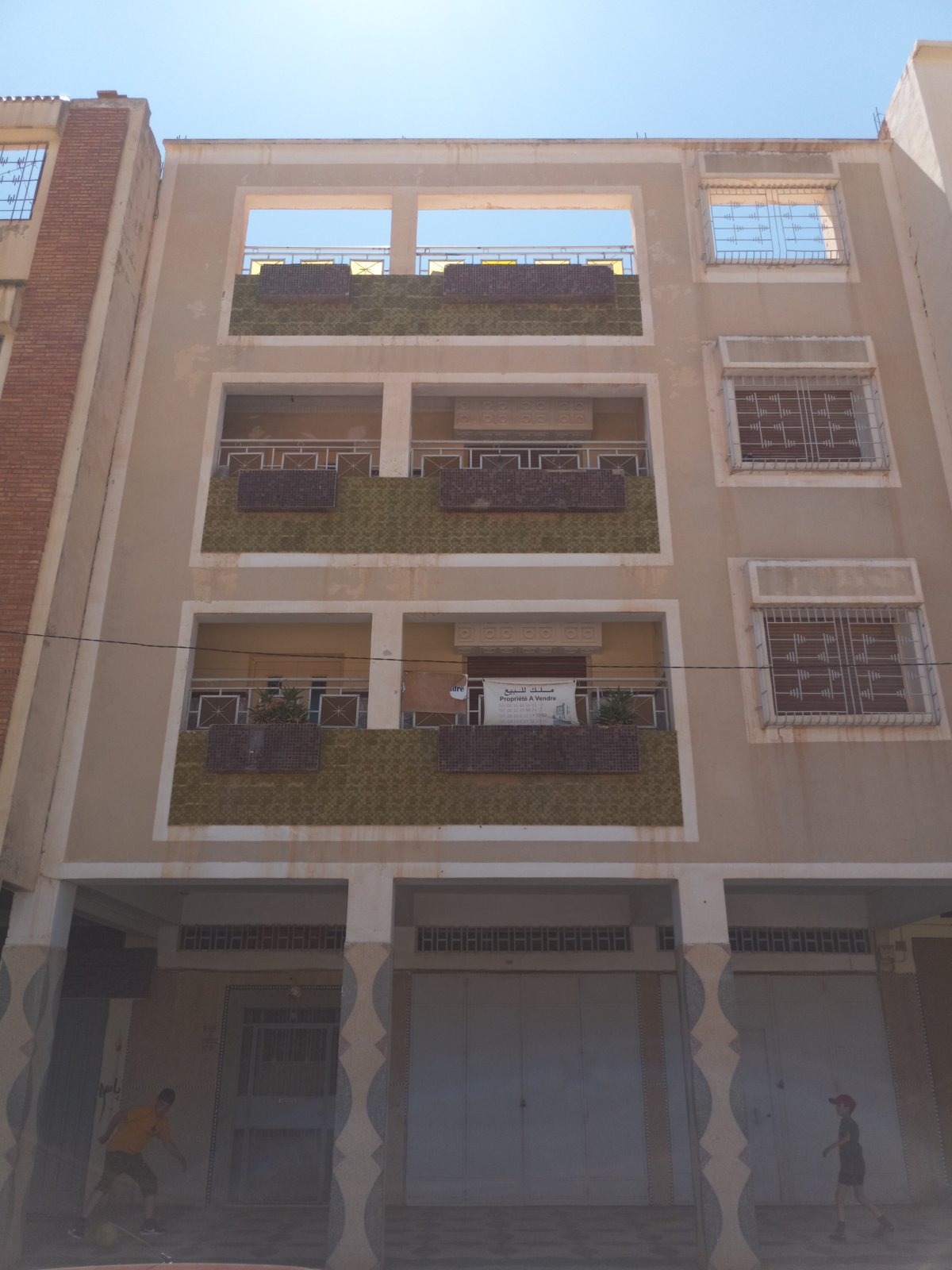 Vente immeuble R+ 2-2 facades -titré – photo 1